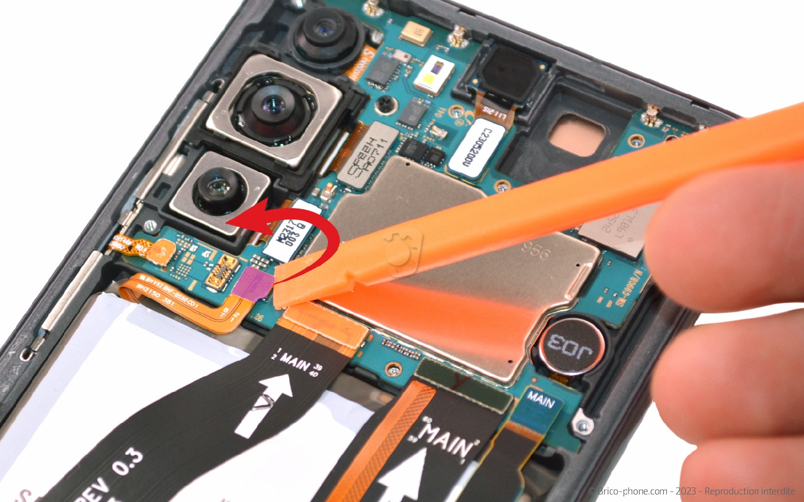 Comment changer la batterie sur Galaxy S21 FE 5G photo 1