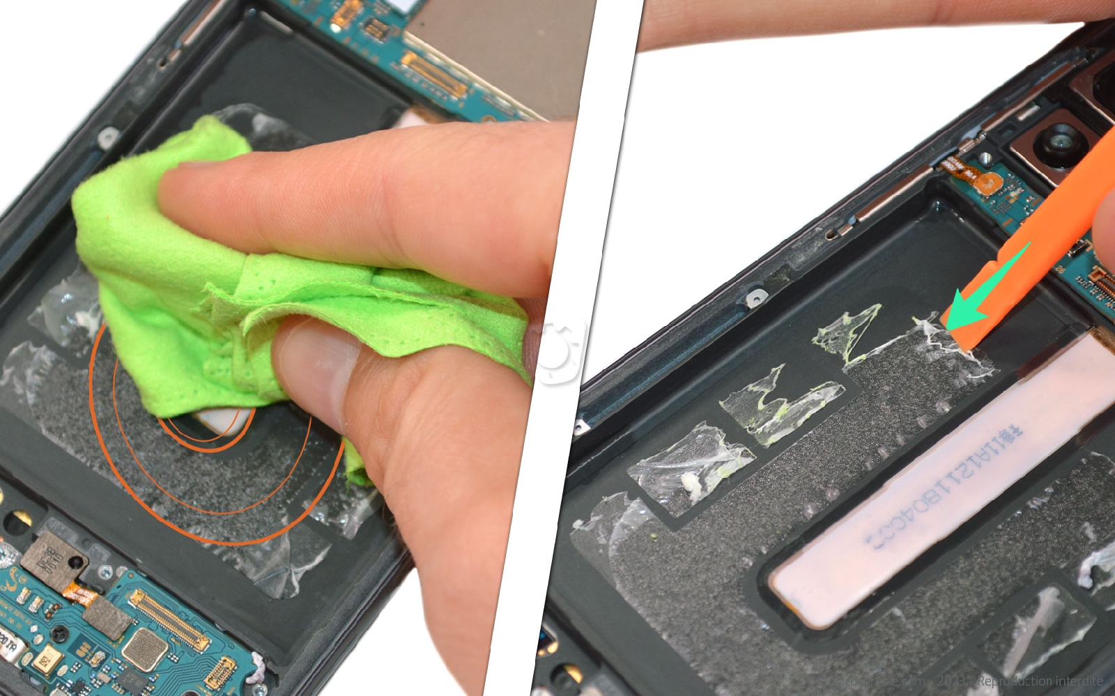 Comment changer la batterie sur Galaxy S21 FE 5G photo 1