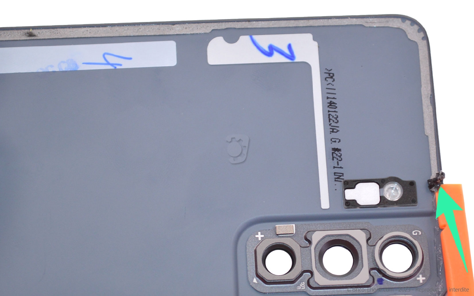 Comment changer le connecteur de charge sur Galaxy S21 FE 5G photo 1