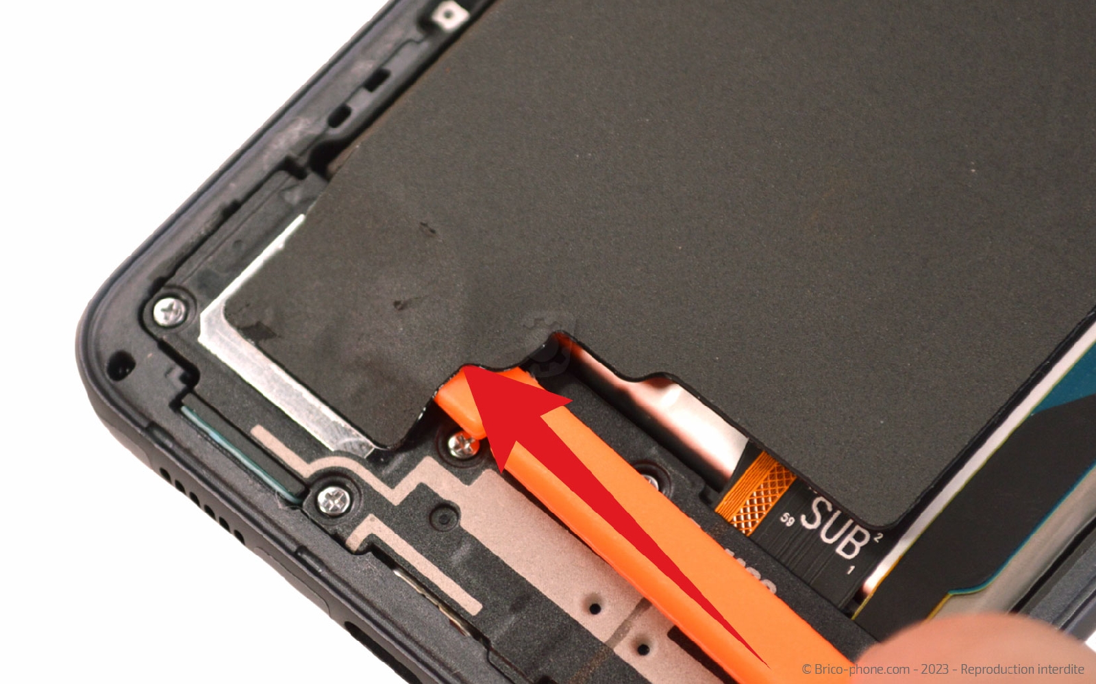 Comment changer le connecteur de charge sur Galaxy S21 FE 5G photo 3