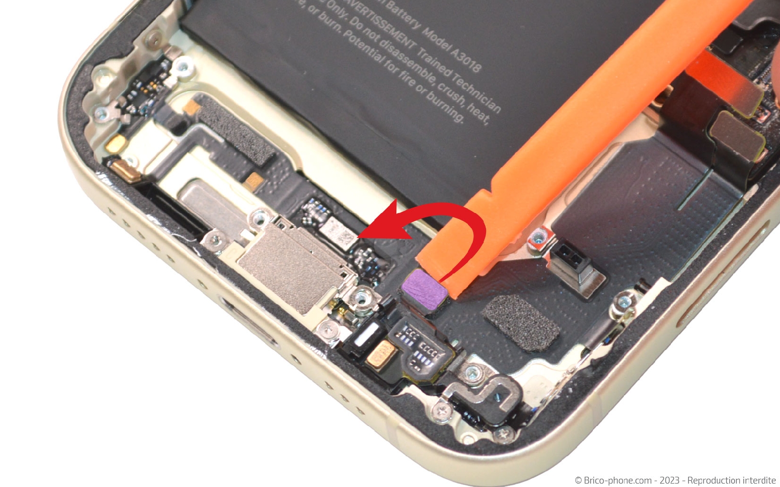 Guide de réparation sur iPhone 15 photo 1