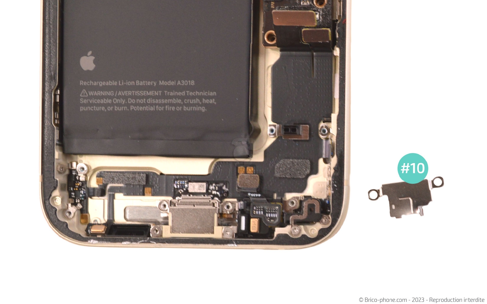 Guide de réparation sur iPhone 15 photo 4