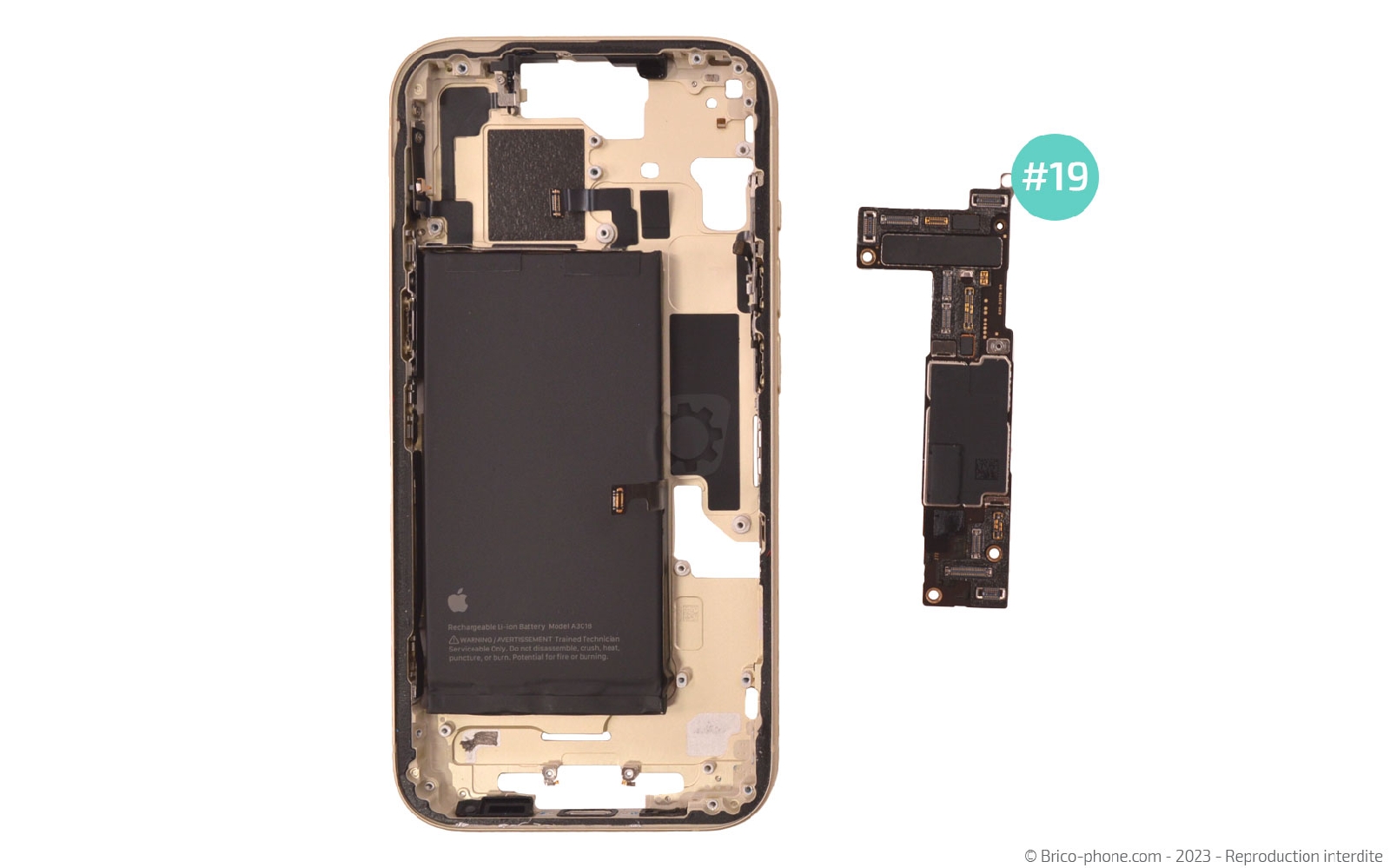 Guide de réparation sur iPhone 15 photo 4