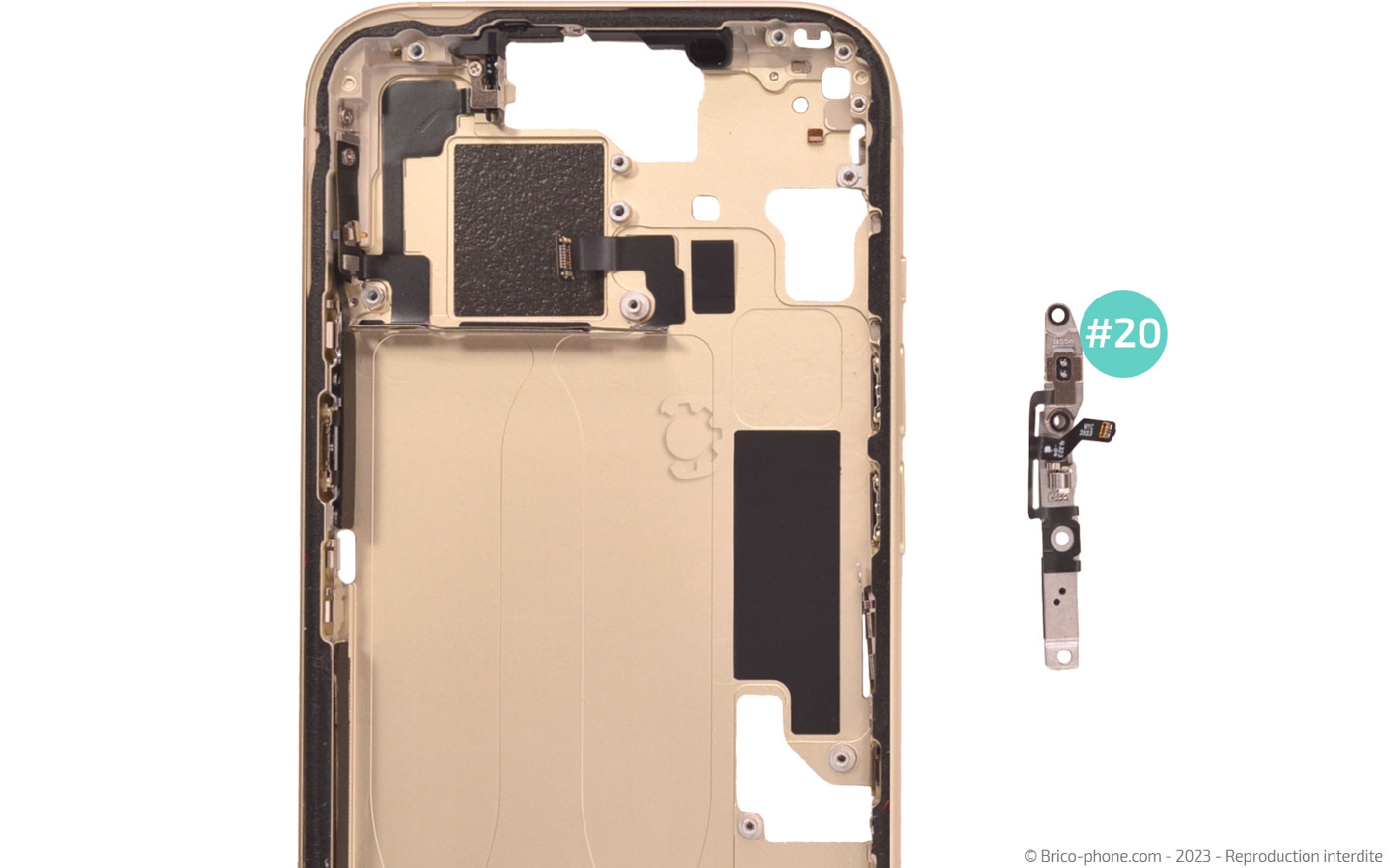 Guide de réparation sur iPhone 15 photo 2