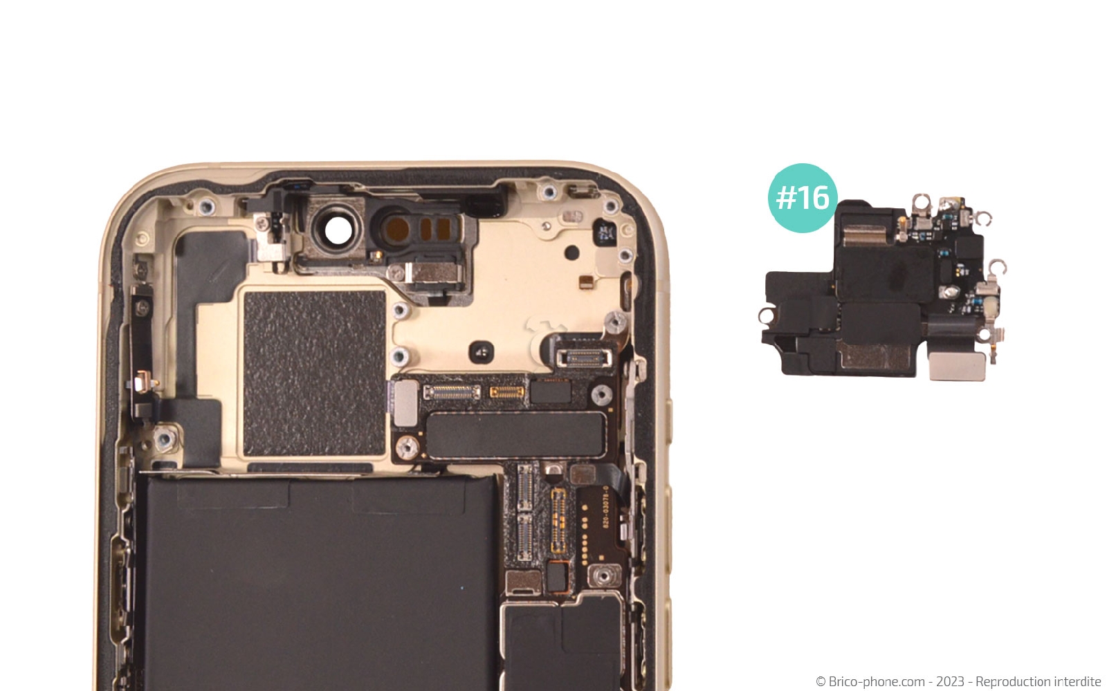Guide de réparation sur iPhone 15 photo 4