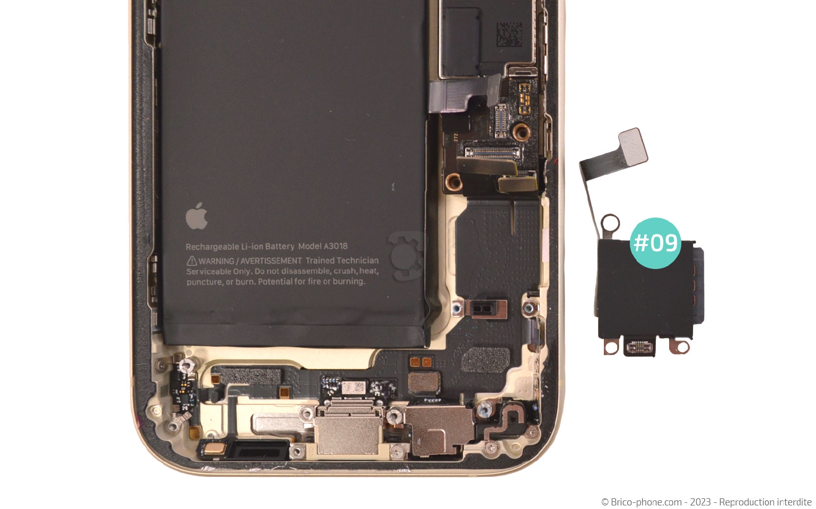 Guide de réparation sur iPhone 15 photo 3