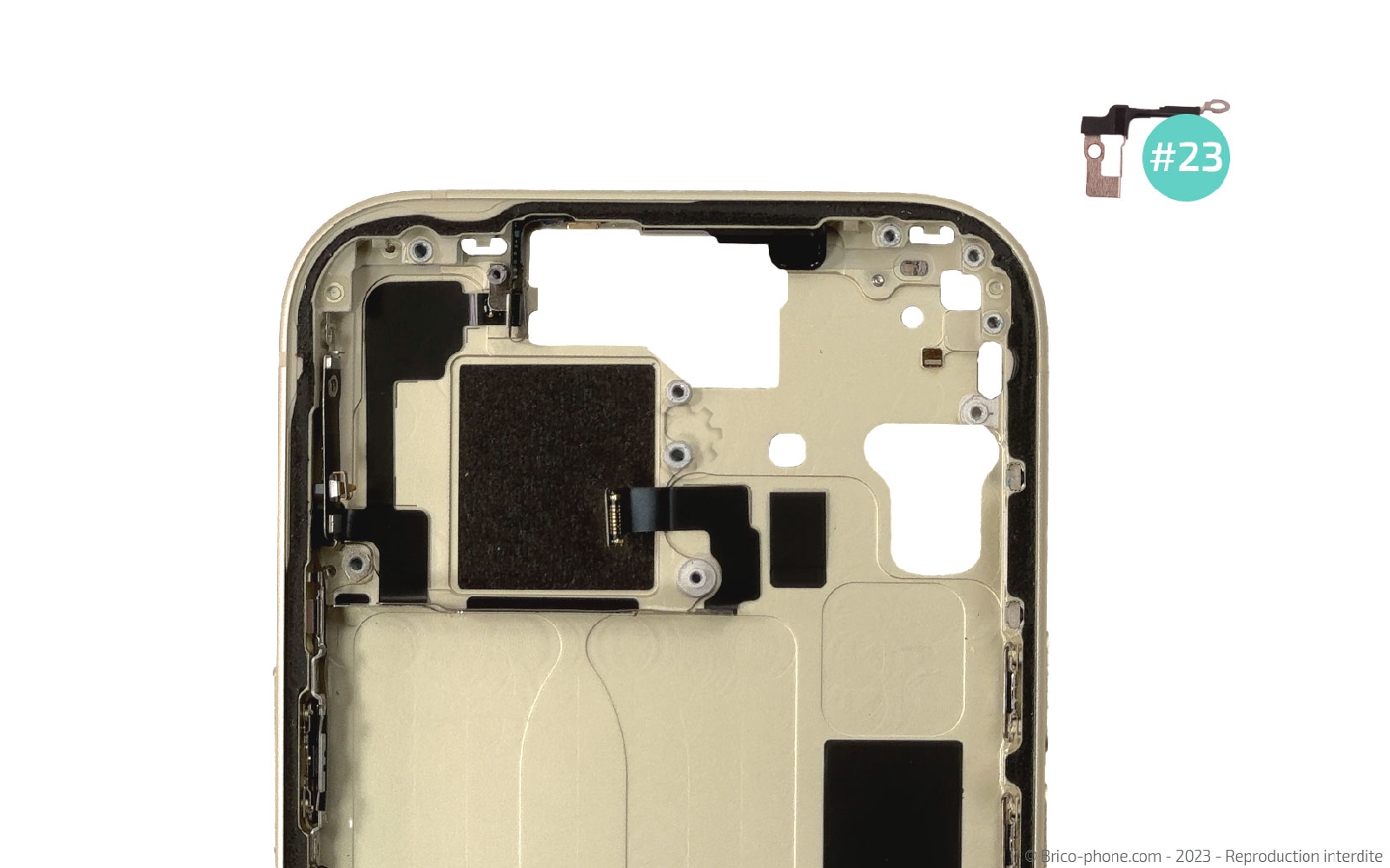 Guide de réparation sur iPhone 15 photo 4