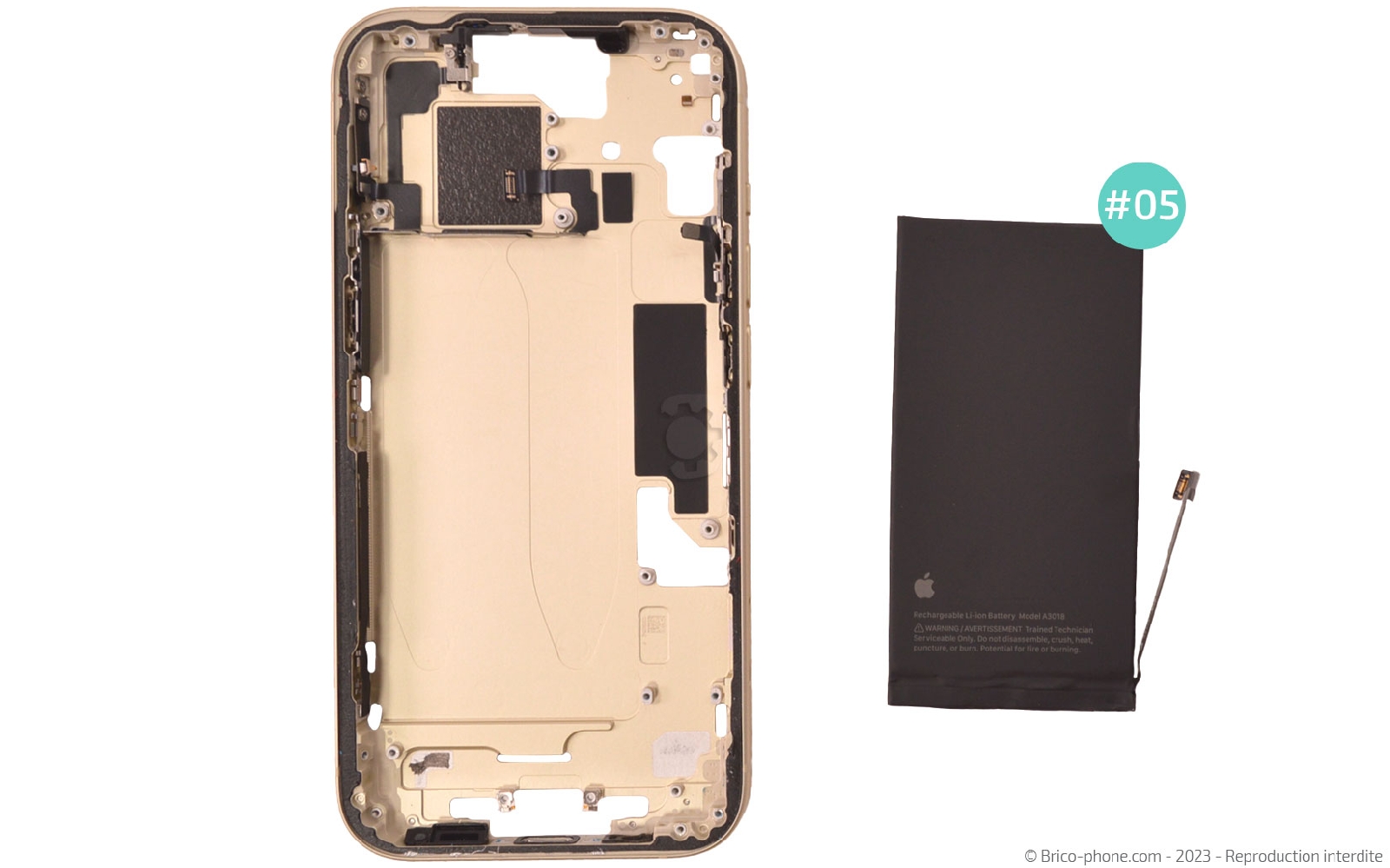 Guide de réparation sur iPhone 15 photo 2