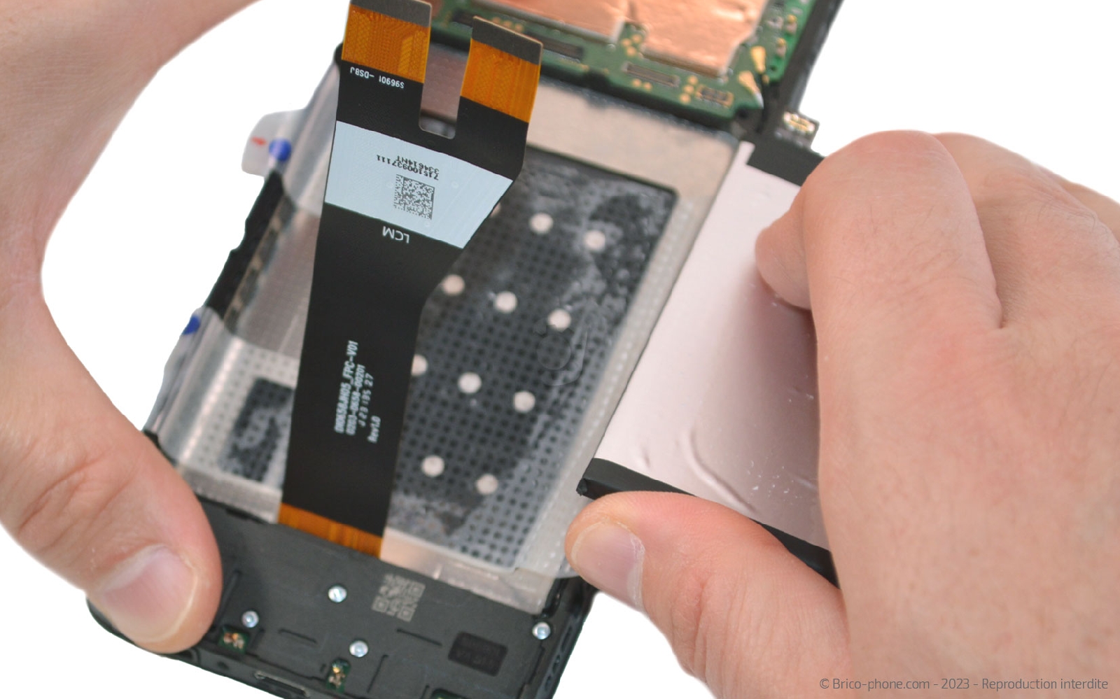 Comment changer le bloc écran  sur Galaxy A14 (5G) photo 3