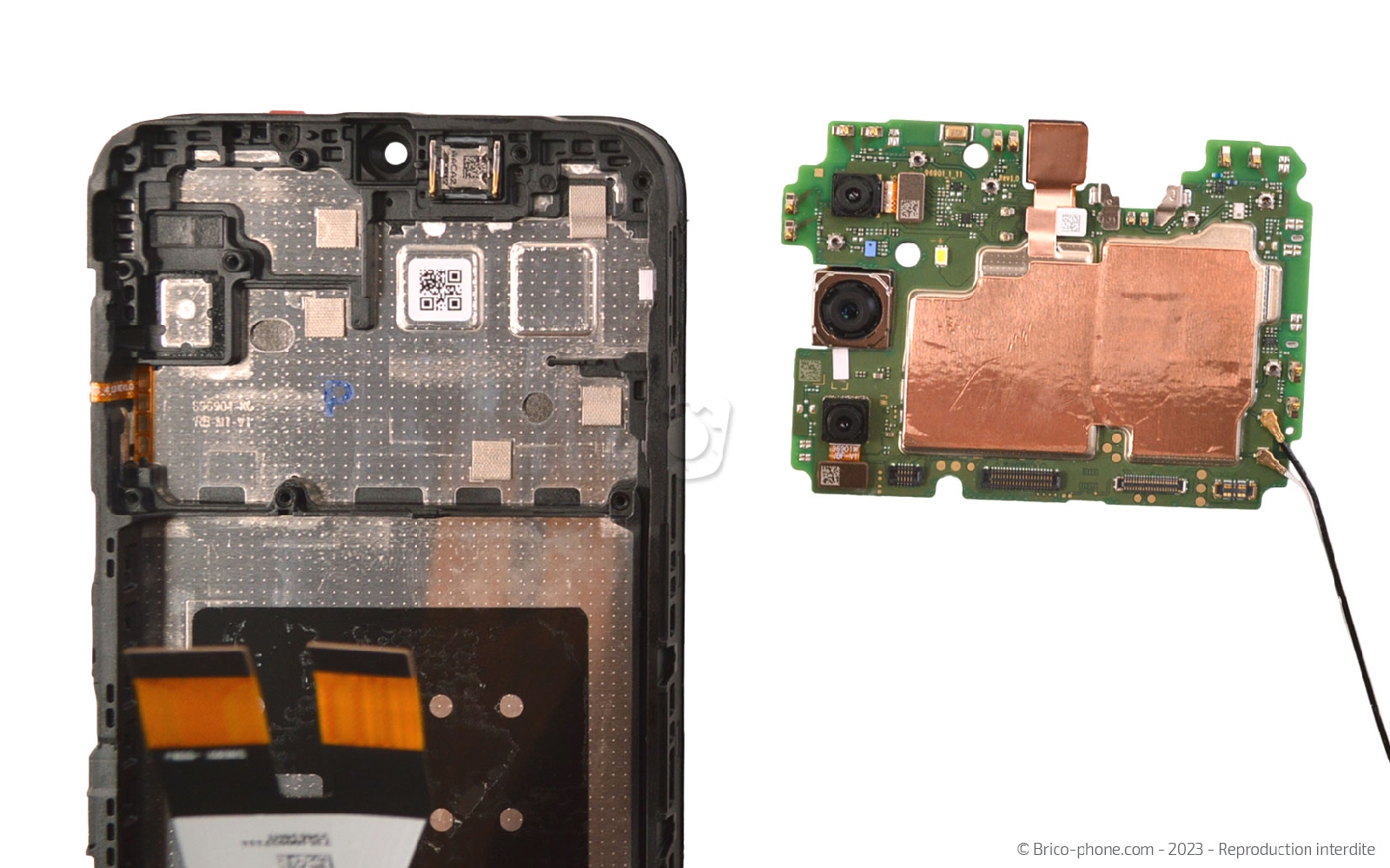 Comment changer le bloc écran  sur Galaxy A14 (5G) photo 3