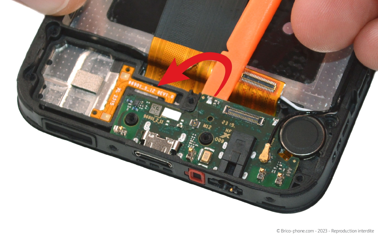 Comment changer le bloc écran  sur Galaxy A14 (5G) photo 3