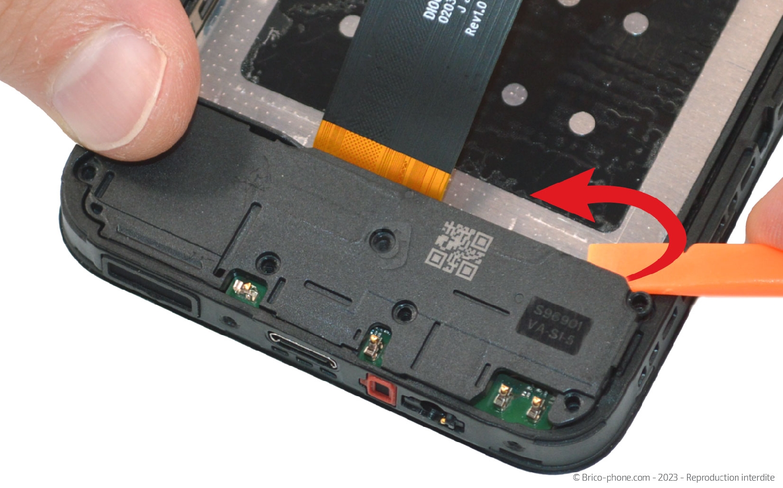 Comment changer le bloc écran  sur Galaxy A14 (5G) photo 2