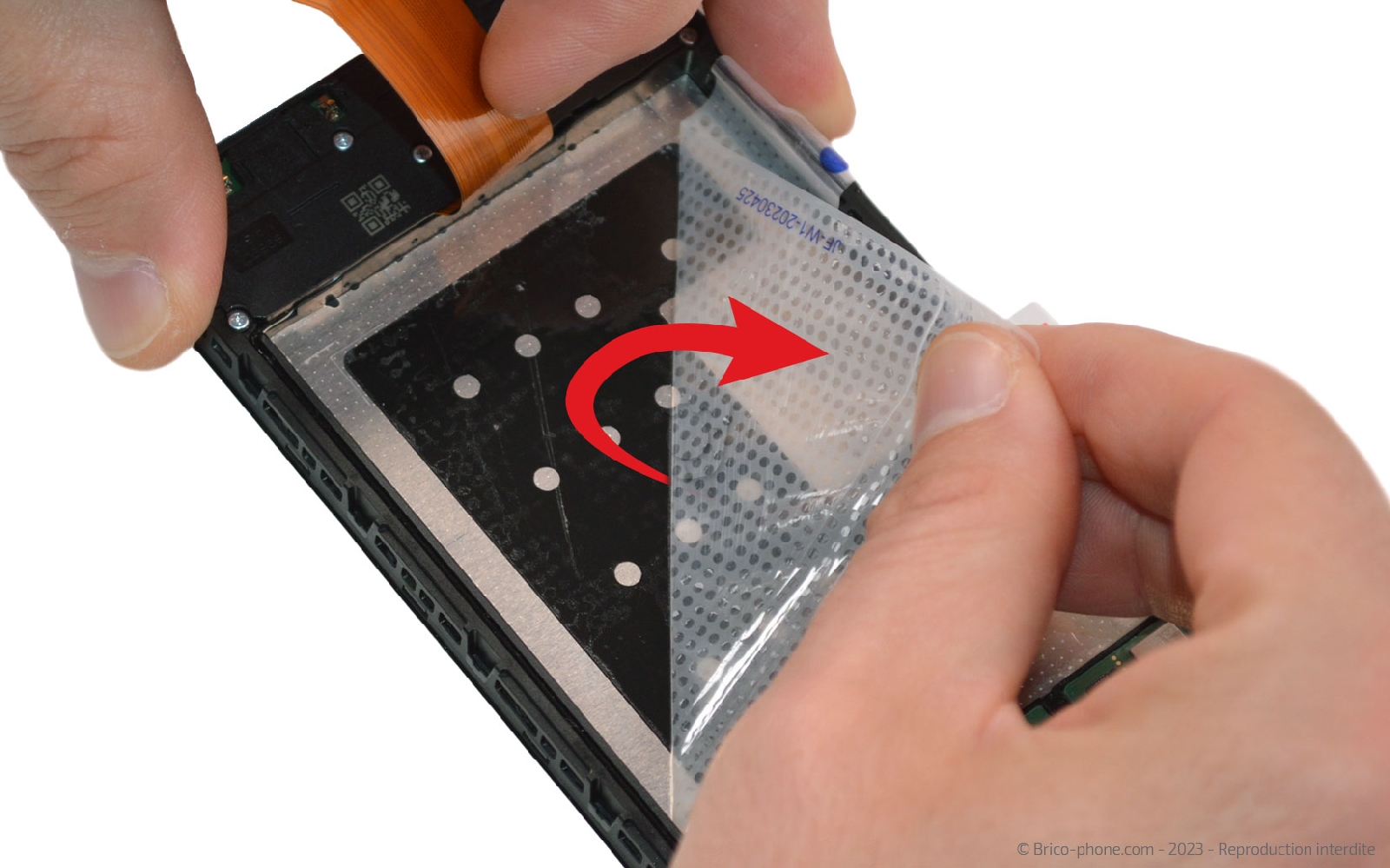 Comment changer la batterie sur Galaxy A14 (5G) photo 1