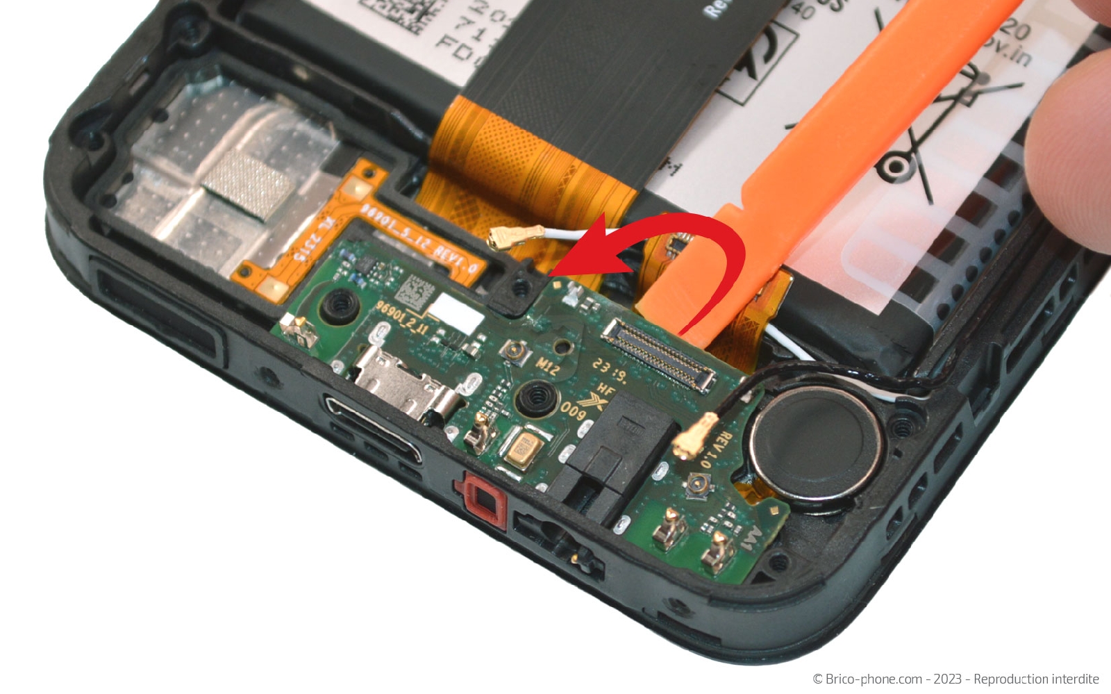 Comment changer le connecteur de charge sur Galaxy A14 (5G) photo 1