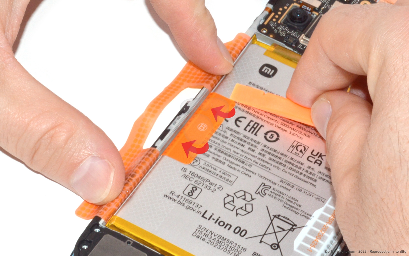 Changer sa batterie sur Redmi 12 (4G et 5G) photo 3