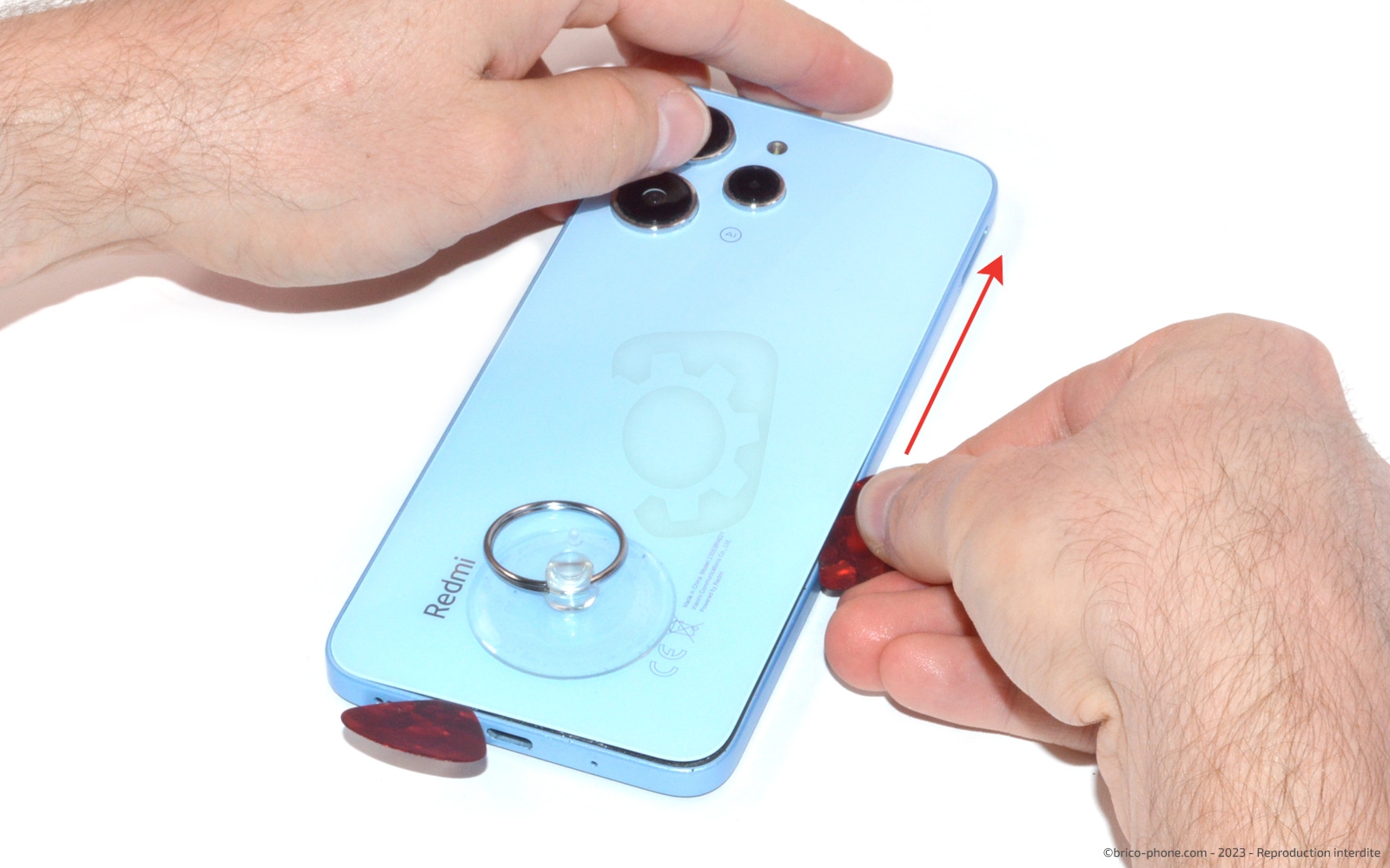 Changer sa batterie sur Redmi 12 (4G et 5G) photo 3