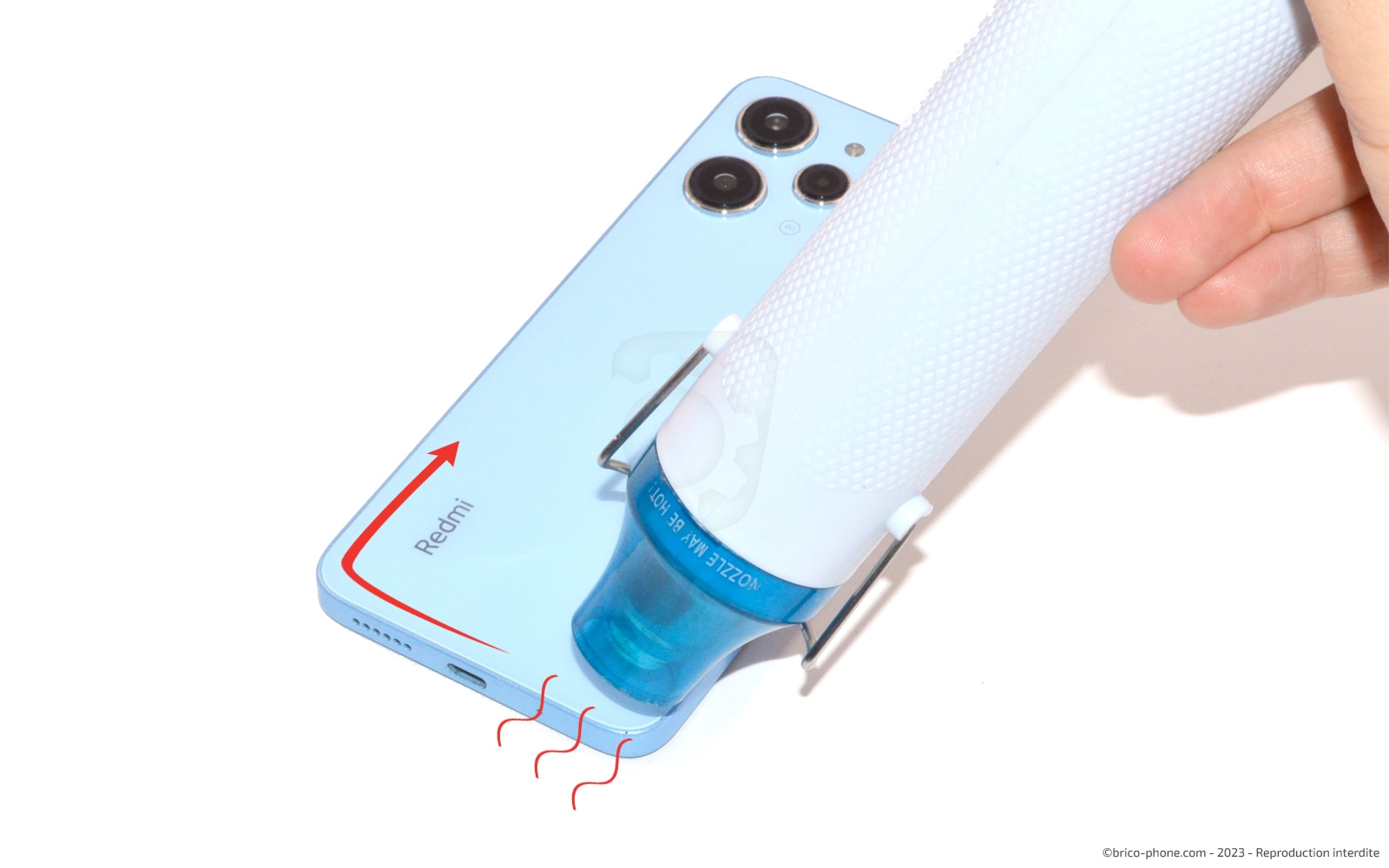 Guide pour changer sa vitre arrière sur Redmi 12 (4G et 5G) photo 3