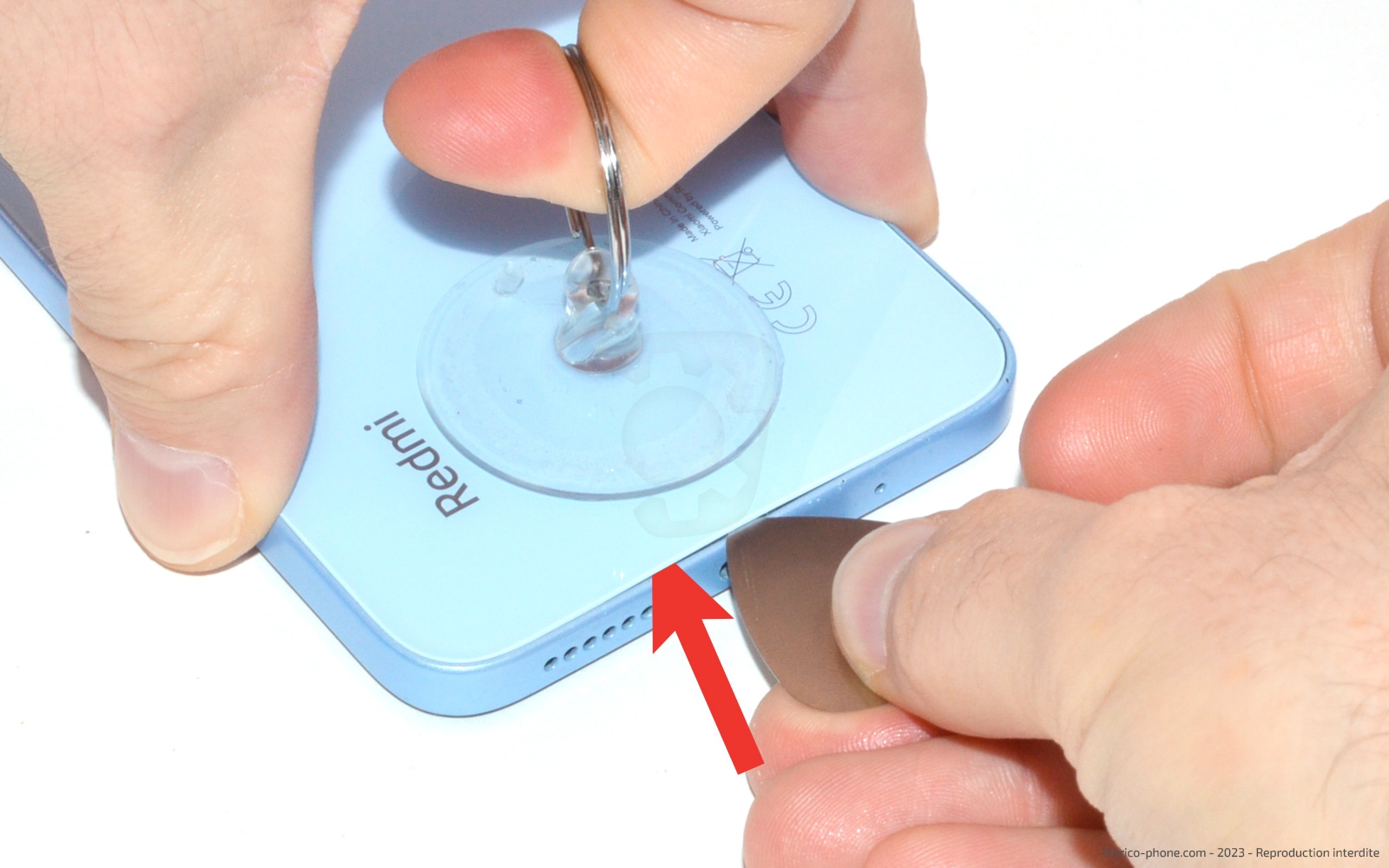 Guide pour changer sa vitre arrière sur Redmi 12 (4G et 5G) photo 4