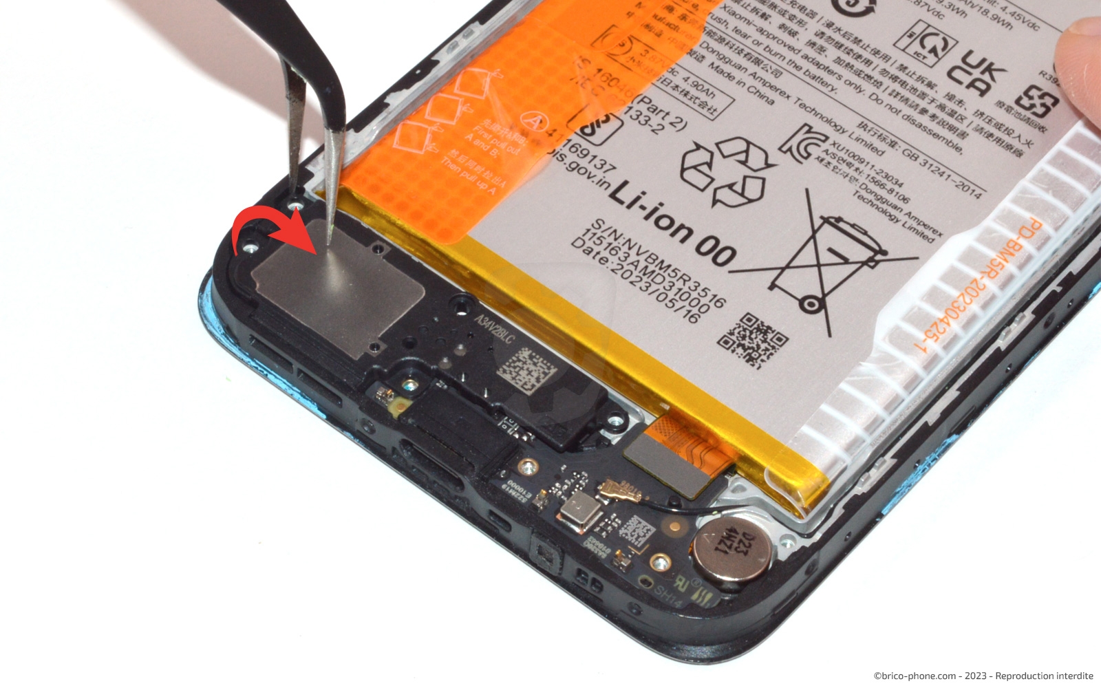 Changer son connecteur de charge sur Redmi 12 (4G et 5G) photo 1