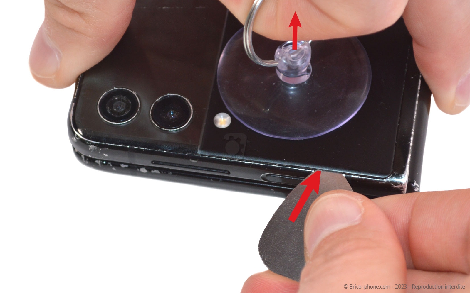 Guide de réparation sur Galaxy Z Flip3 photo 3