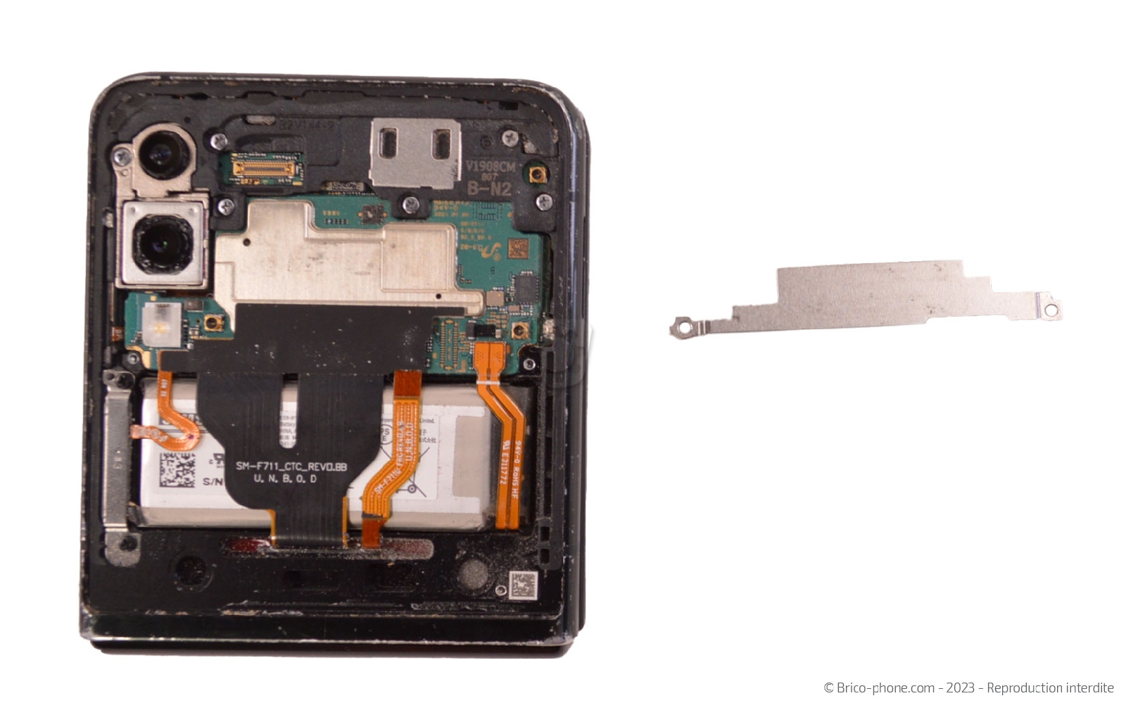 Guide de réparation sur Galaxy Z Flip3 photo 3