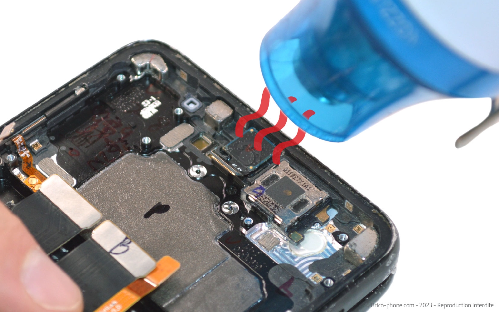 Guide de réparation sur Galaxy Z Flip3 photo 1