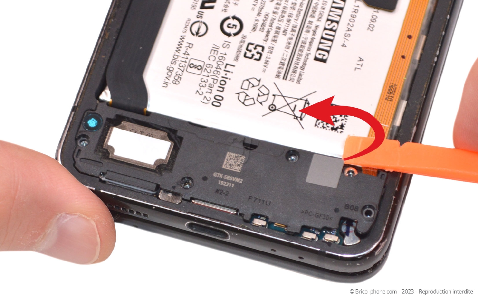 Guide de réparation sur Galaxy Z Flip3 photo 2