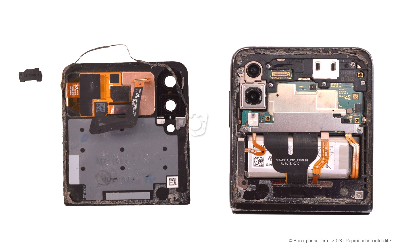 Guide de réparation sur Galaxy Z Flip3 photo 3