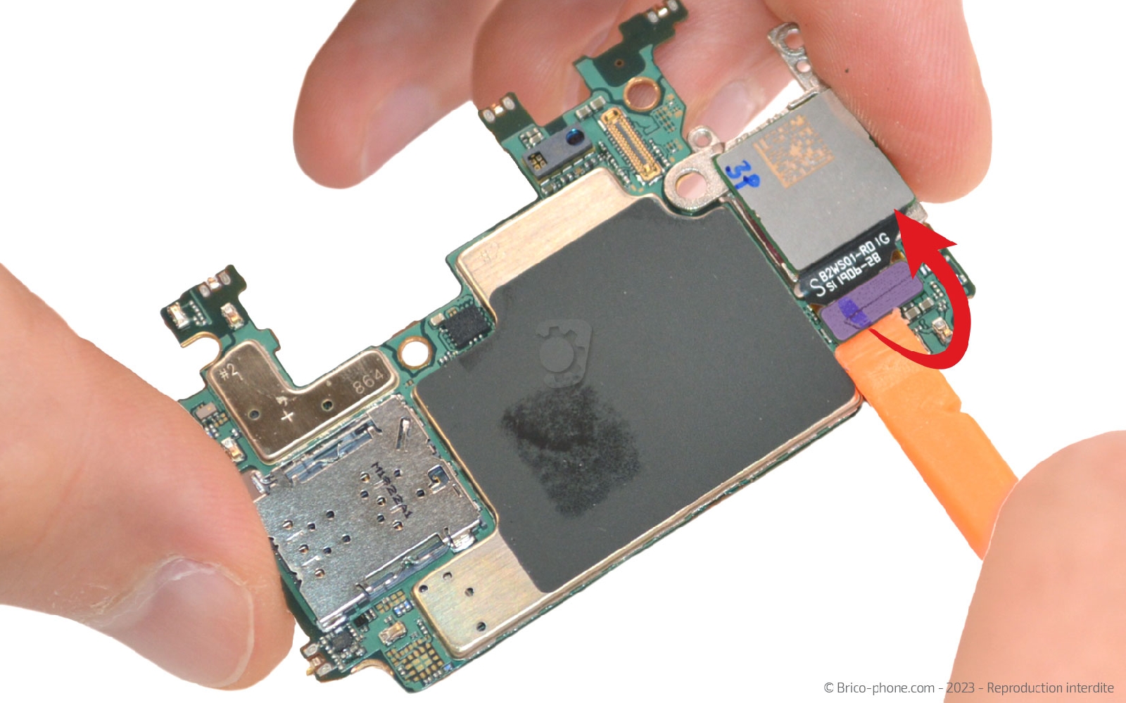 Guide de réparation sur Galaxy Z Flip3 photo 2