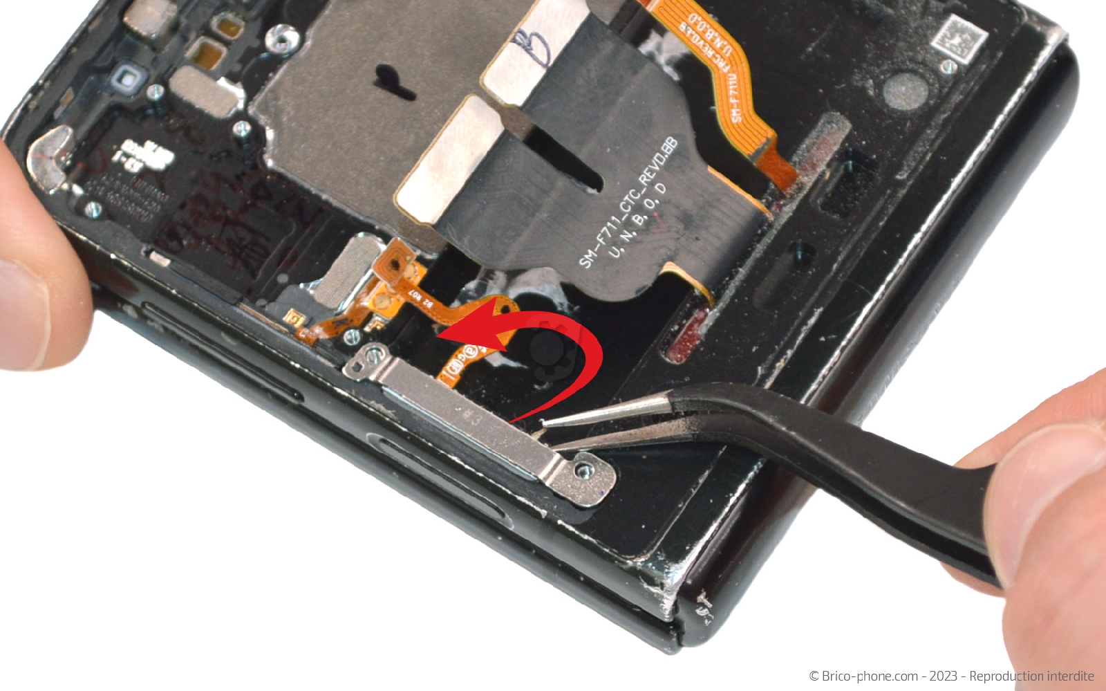 Guide de réparation sur Galaxy Z Flip3 photo 2