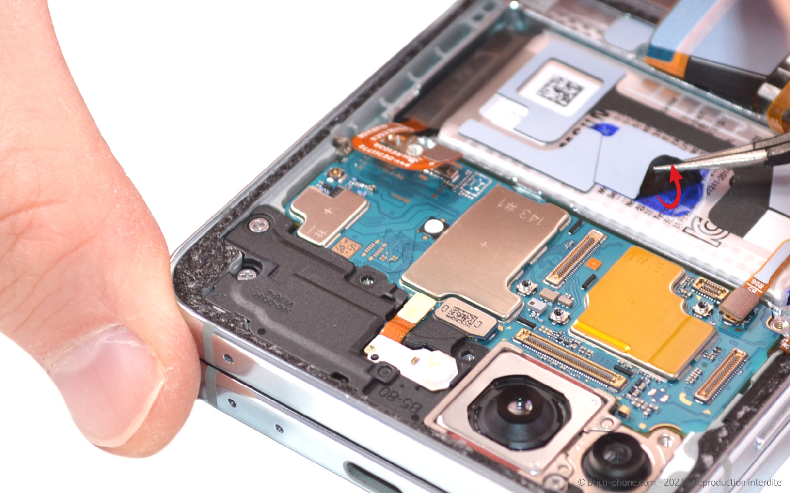 Comment changer le bloc écran sur Galaxy Z Flip5 photo 2