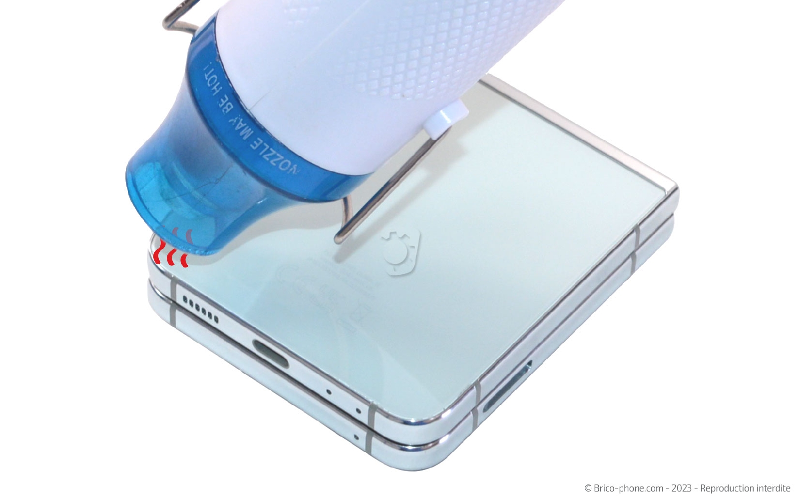 Comment changer le bloc écran sur Galaxy Z Flip5 photo 2