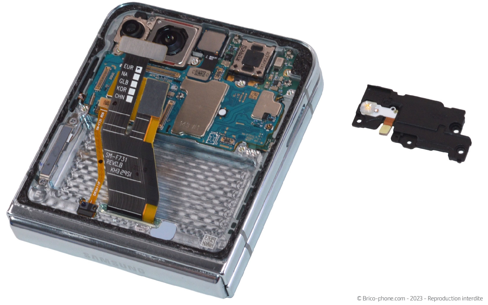 Comment changer le bloc écran sur Galaxy Z Flip5 photo 4