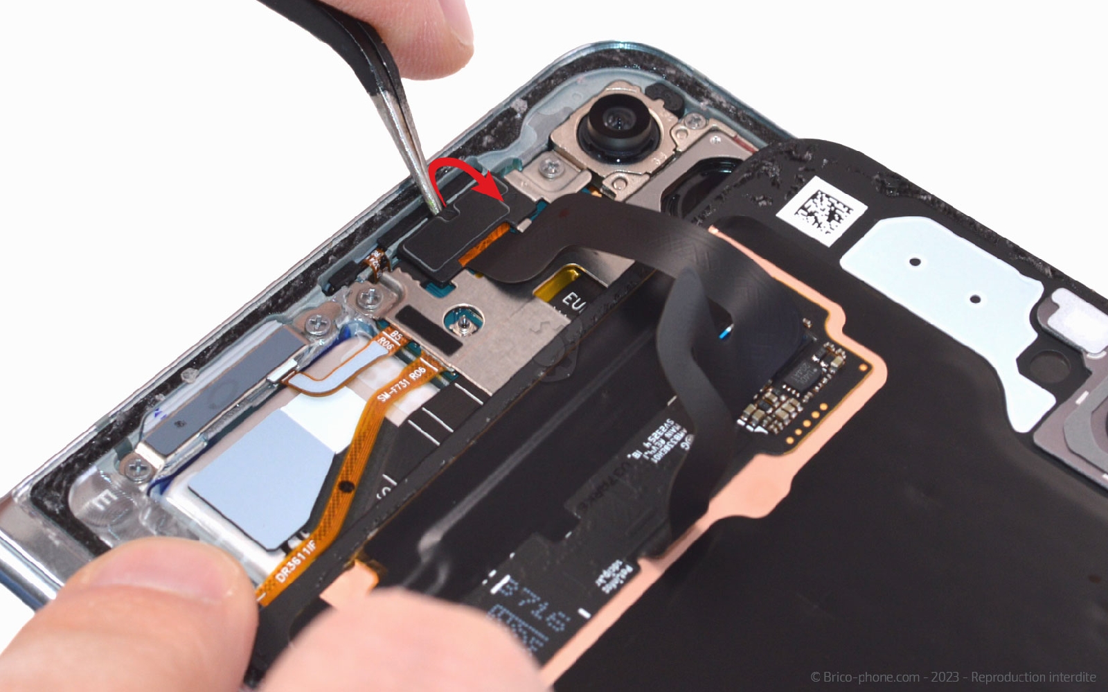 Comment changer le bloc écran sur Galaxy Z Flip5 photo 1