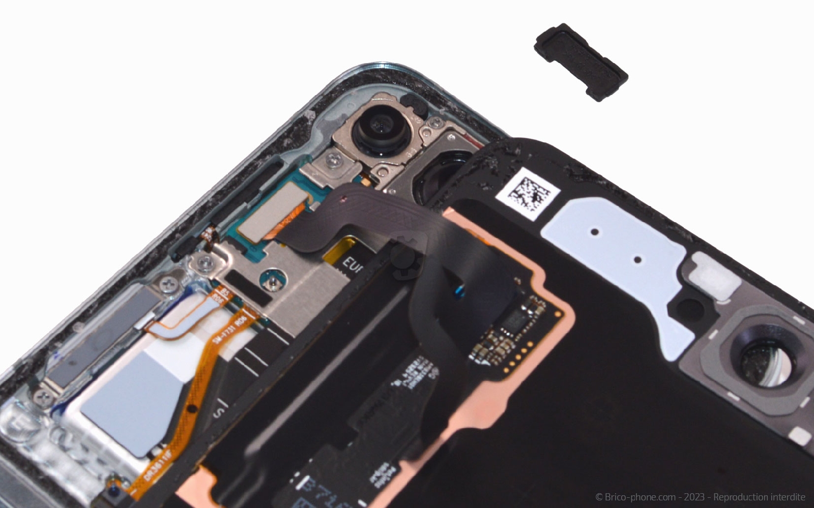 Comment changer le bloc écran sur Galaxy Z Flip5 photo 2