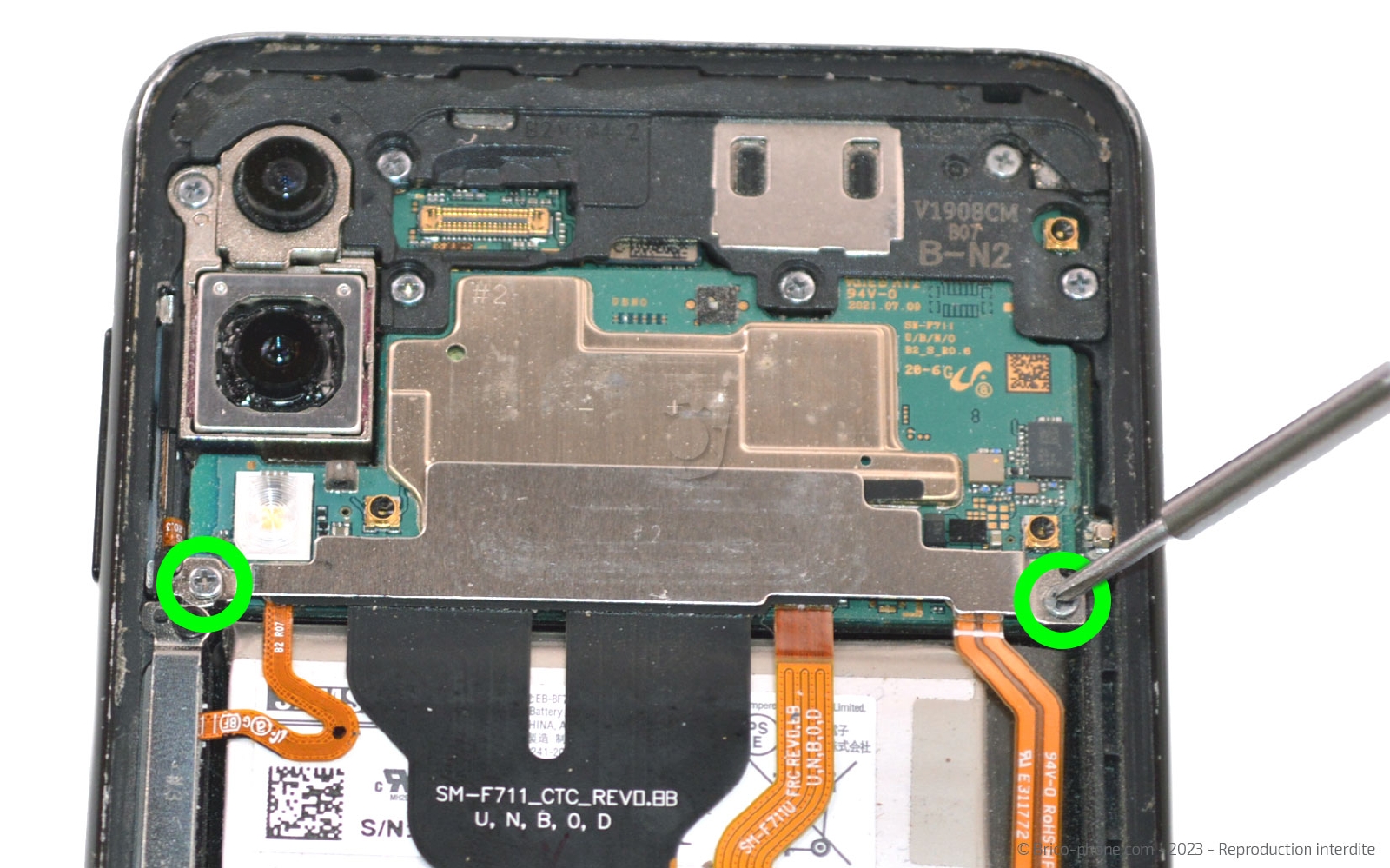 Comment changer le bloc écran sur Galaxy Z Flip3 photo 1