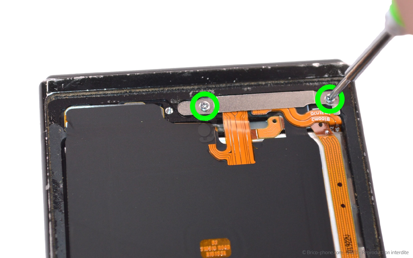 Comment changer le bloc écran sur Galaxy Z Flip3 photo 1