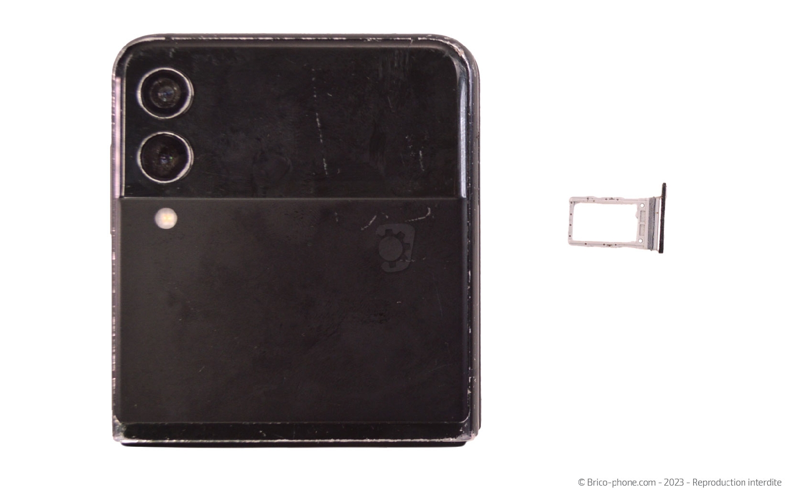 Comment changer le bloc écran sur Galaxy Z Flip3 photo 3