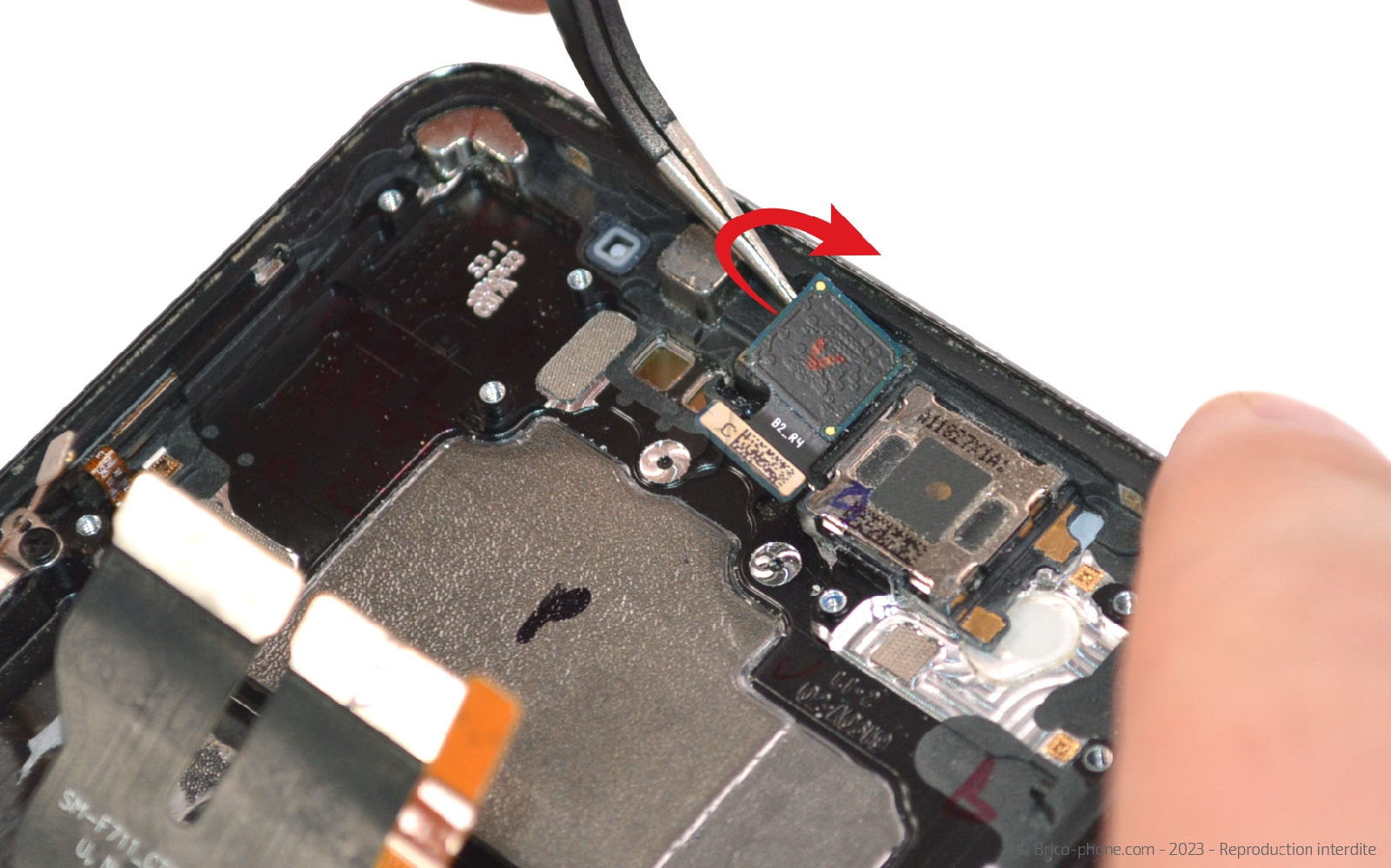 Comment changer le bloc écran sur Galaxy Z Flip3 photo 2