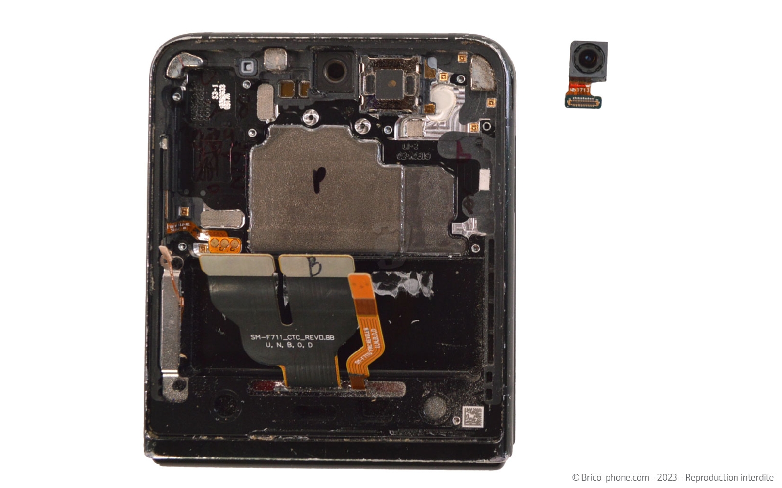 Comment changer le bloc écran sur Galaxy Z Flip3 photo 4