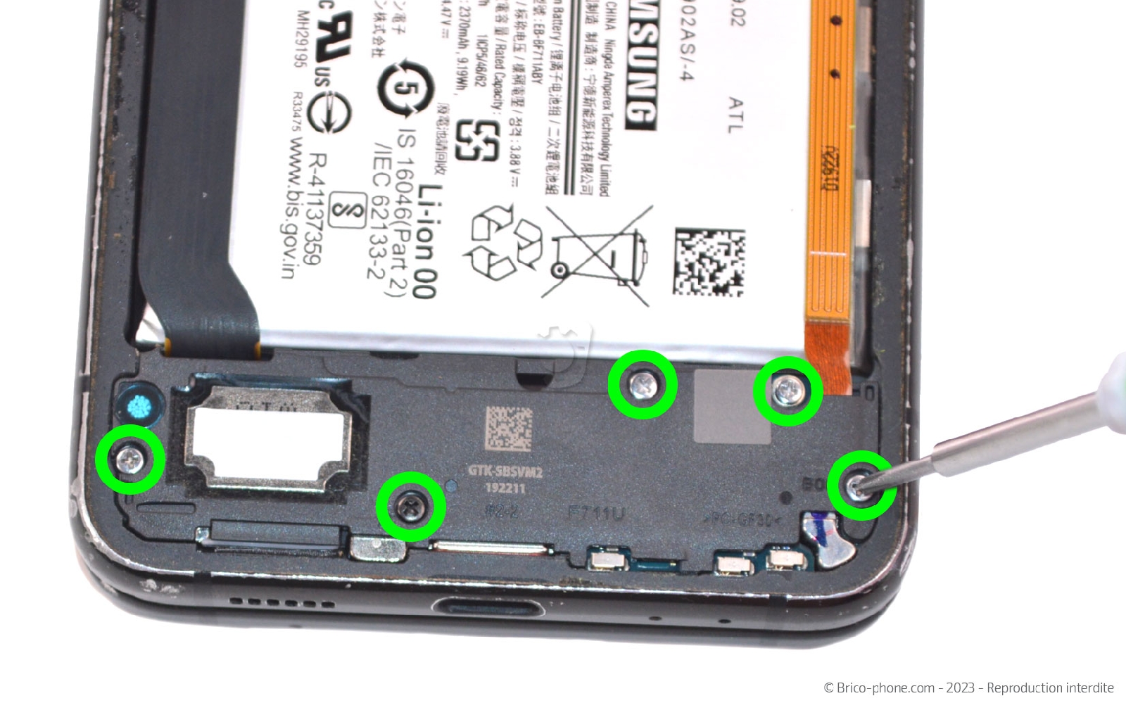 Comment changer le bloc écran sur Galaxy Z Flip3 photo 1