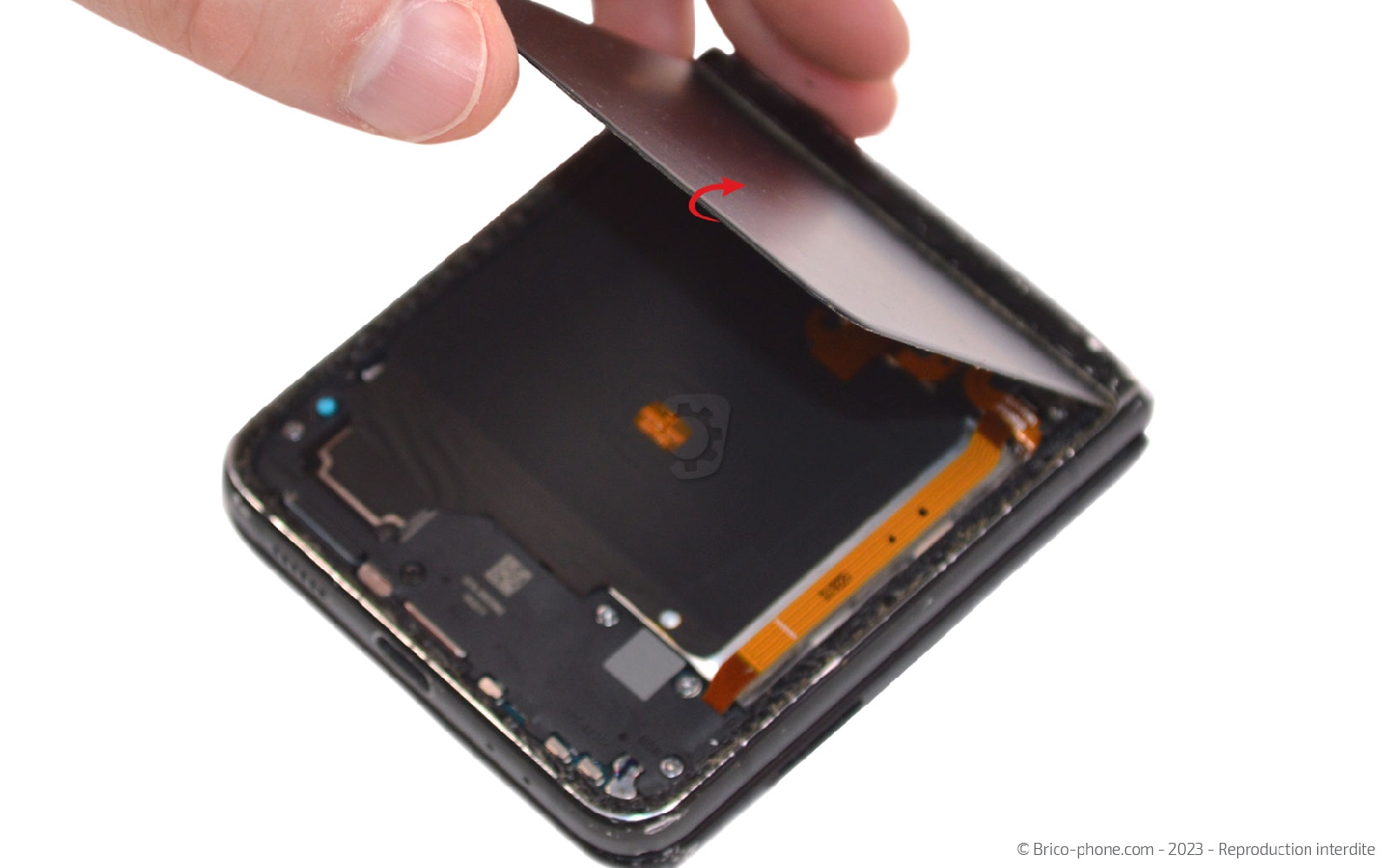 Comment changer le bloc écran sur Galaxy Z Flip3 photo 3