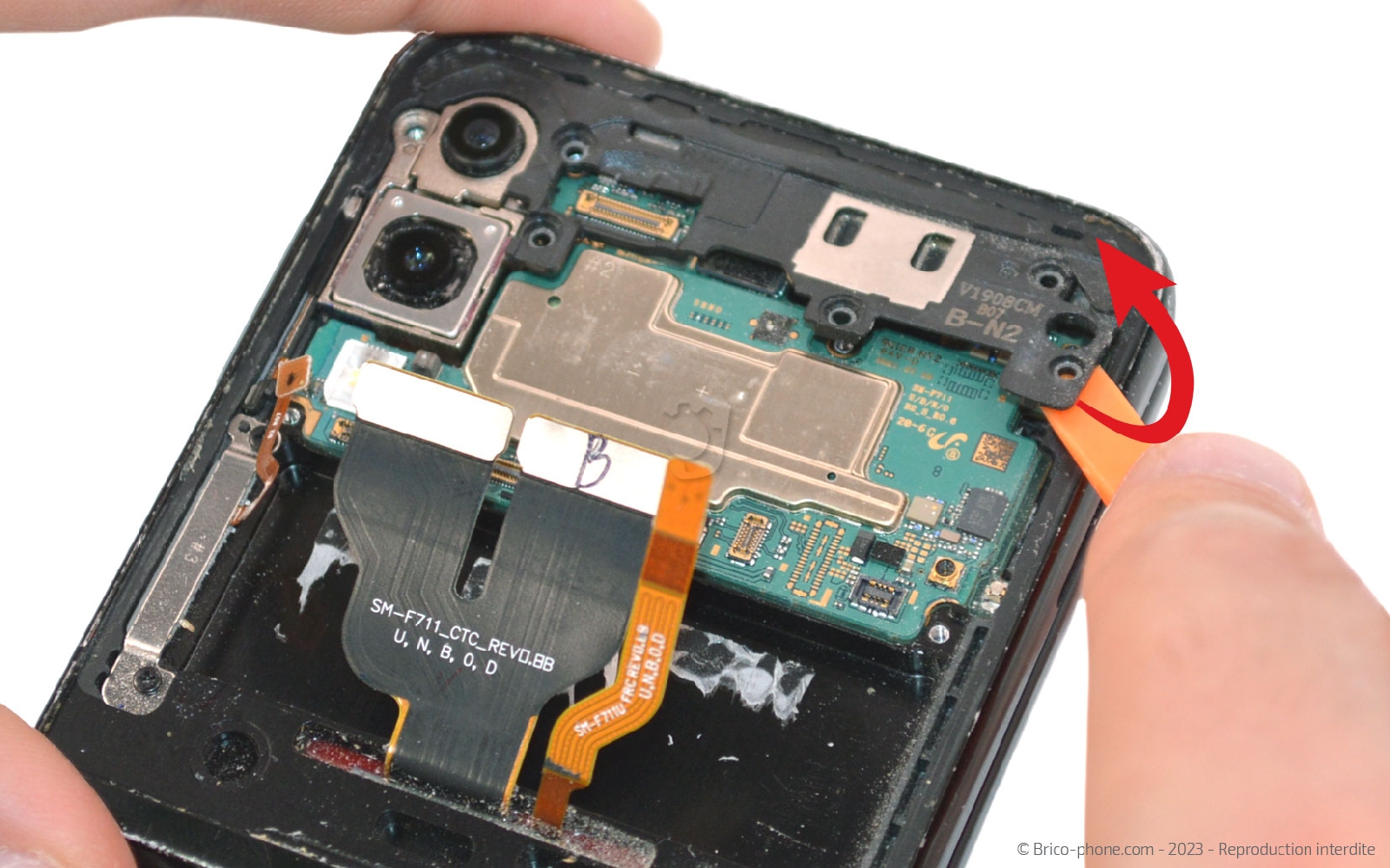 Comment changer le bloc écran sur Galaxy Z Flip3 photo 2