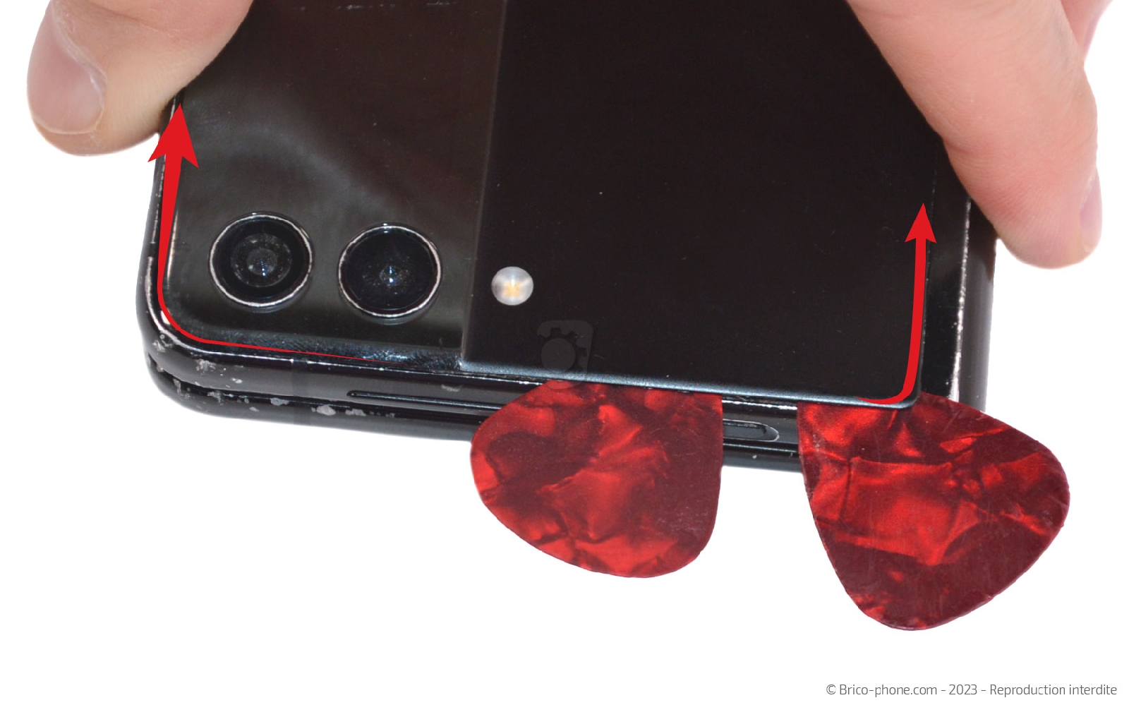 Comment changer le bloc écran sur Galaxy Z Flip3 photo 1