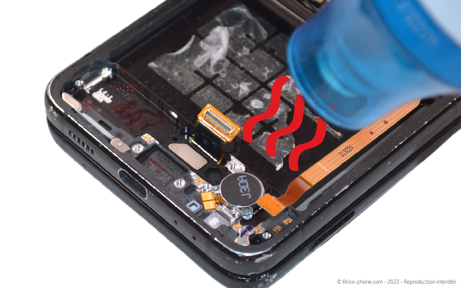 Comment changer le bloc écran sur Galaxy Z Flip3 photo 1