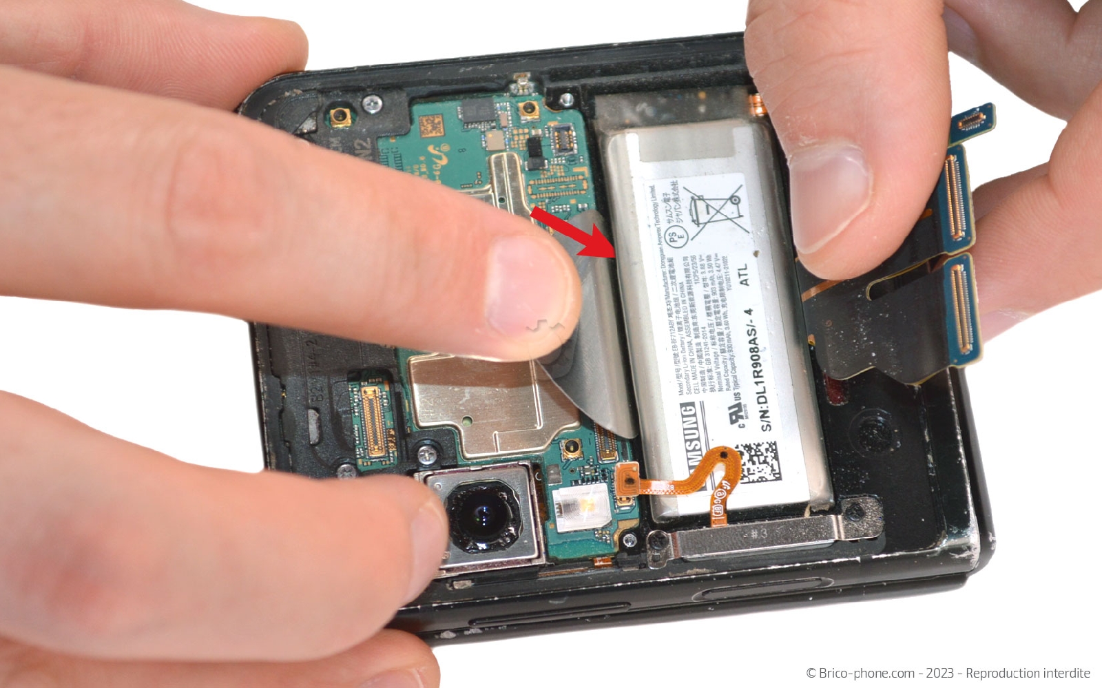 Comment changer le bloc écran sur Galaxy Z Flip3 photo 1