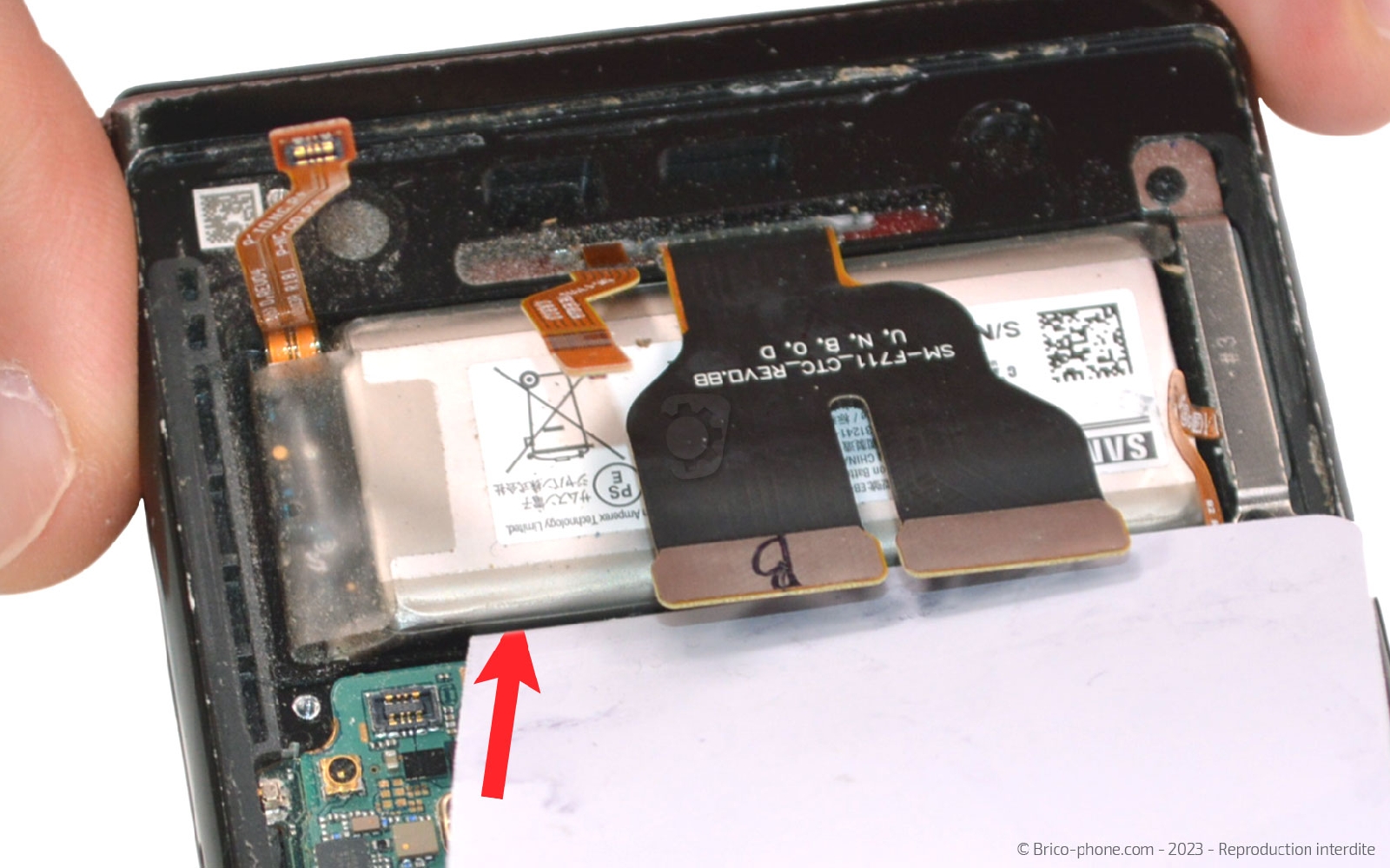 Comment changer le bloc écran sur Galaxy Z Flip3 photo 3