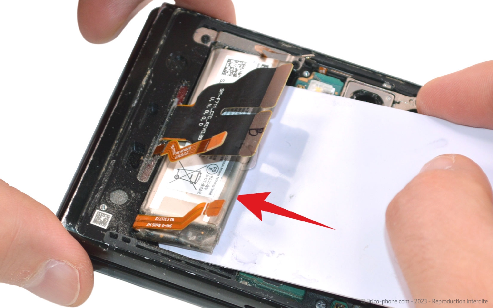 Comment changer le bloc écran sur Galaxy Z Flip3 photo 4