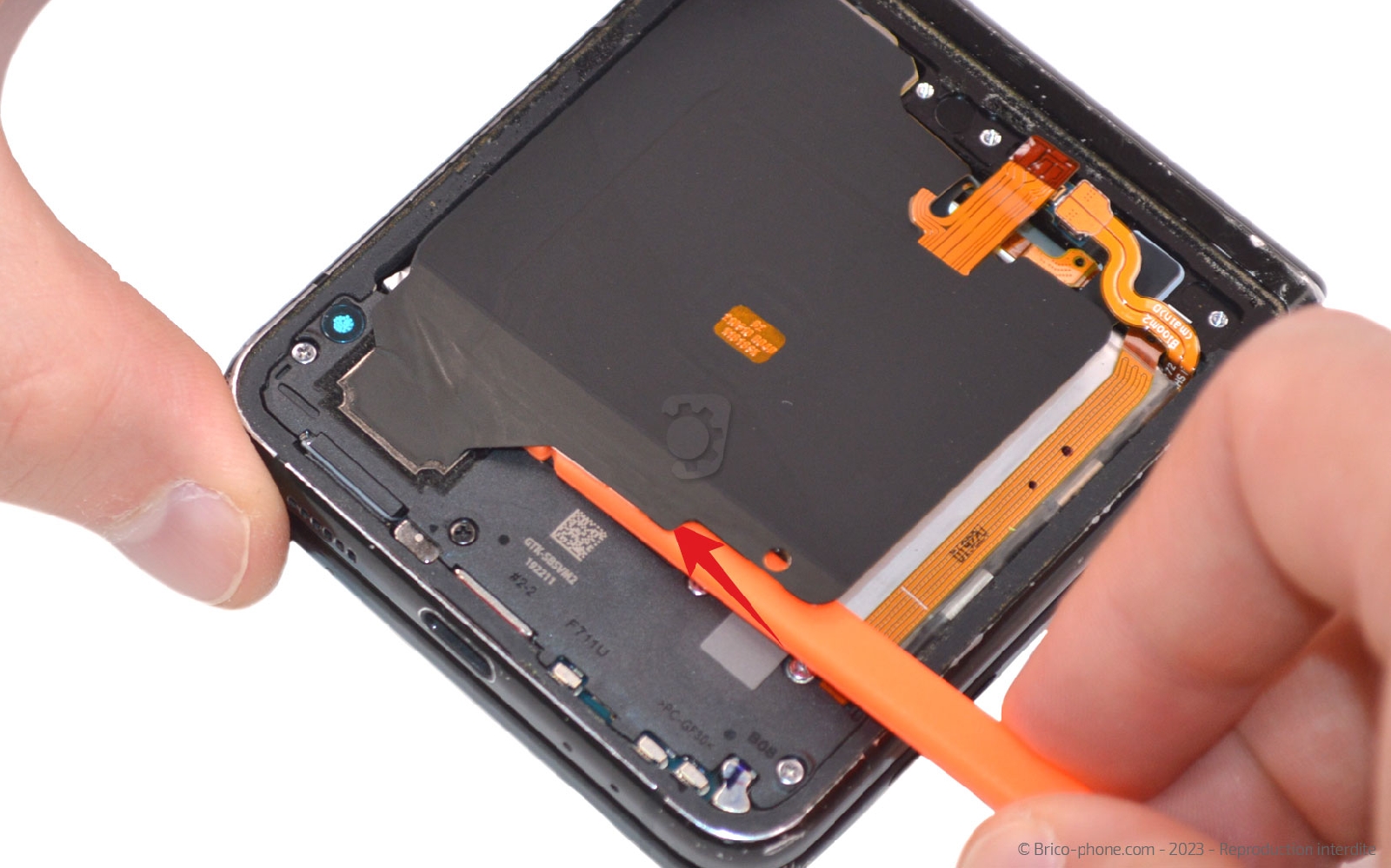 Comment changer le bloc écran sur Galaxy Z Flip3 photo 2