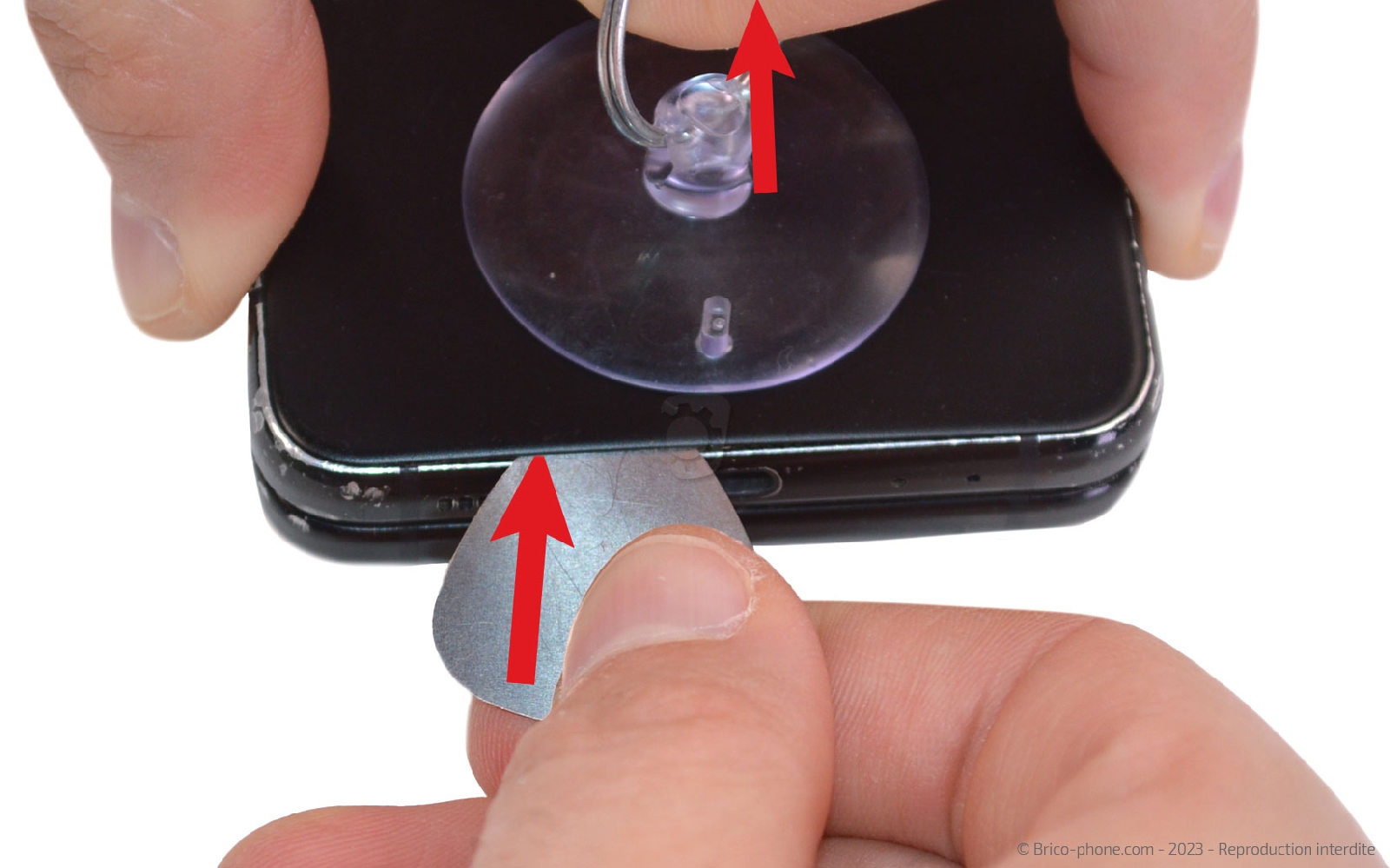 Comment changer les batteries sur Galaxy Z Flip3 photo 3